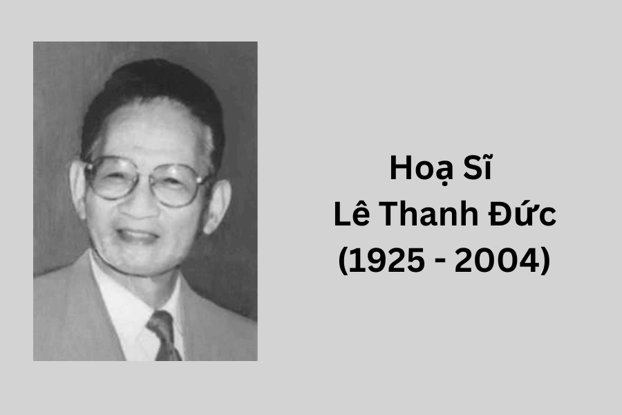 Chân dung hoạ sĩ Lê Thanh Đức